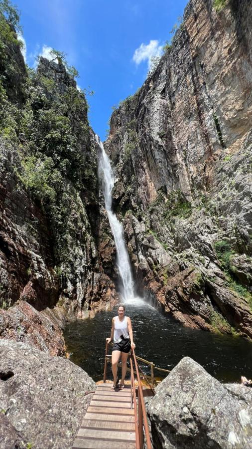 Pousada Veredas, Cafe E 08 Cachoeiras Na Propriedade Incluso ! Cavalcante Bagian luar foto